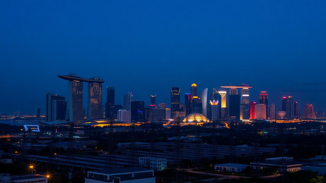 Singapore skyline